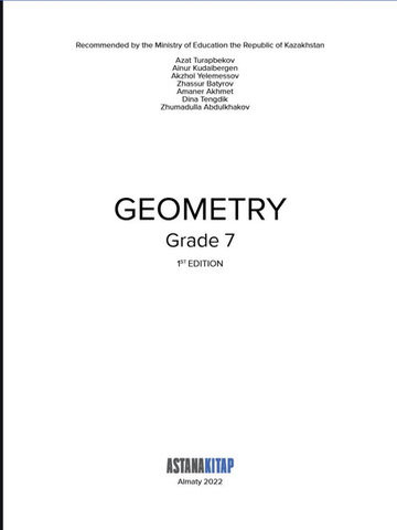 Geometry Grade 7. Textbook Turapbekov A.