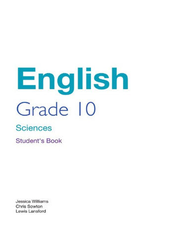 Grade 10 (Science Schools) Spencer D.